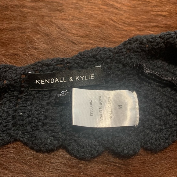 Pacsun Kendall & Kylie Crochet Halter Crop Top - Picture 12 of 12